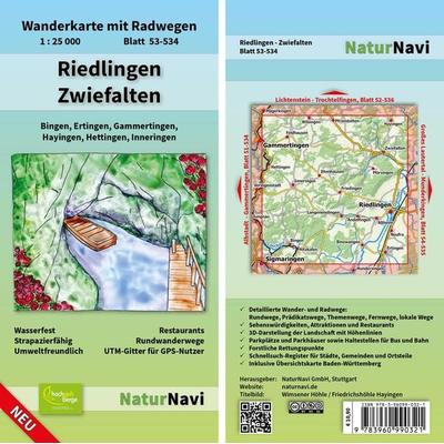 Riedlingen - Zwiefalten, Sonstige von , Naturnavi, 978-3-96099-032-1