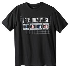 Men's Big & Tall KingSize Slogan Graphic T-Shirt by KingSize in Periodically (Size 3XL)