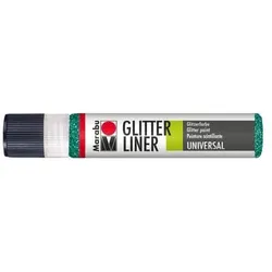 Glitter Liner, 25ml, petrol