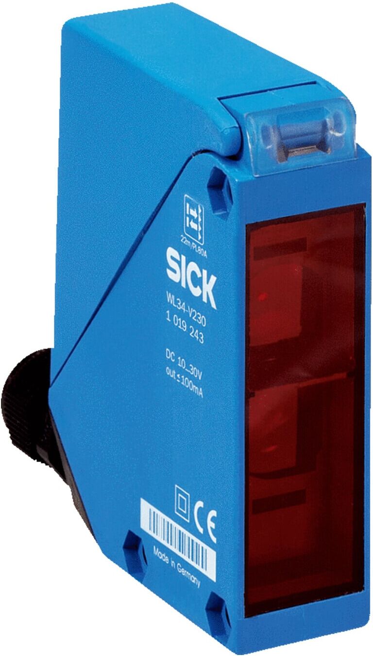 SICK Reflexions-Lichtschranke WL34-R240 15m Relais Zeitsteuerung (1019250)