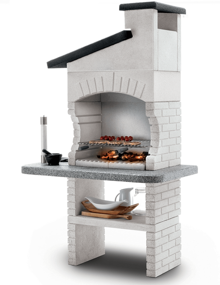 Palazzetti Guanaco 2 - Grillkamin - für Holz und Holzkohle