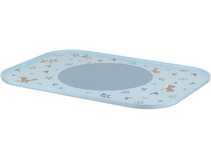 Mepal Mio Placemat Little Dutch - Antislip cirkel houdt alles op z'n plek - Vaatwasmachinebestendig - Forest Friends