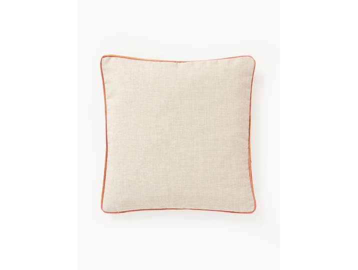 Housse de coussin avec passepoil bicolore Cressida