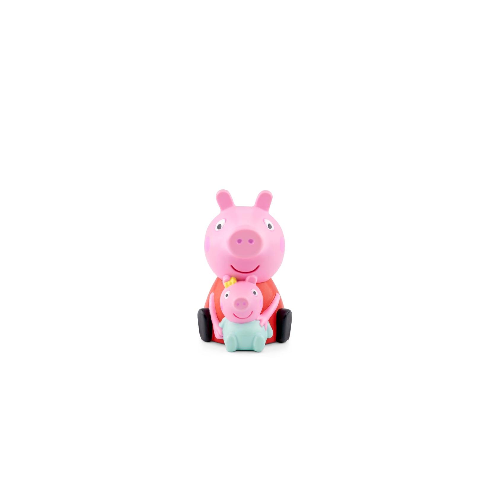 tonies Play Set Rosa Peppa Pig toniebox 2 (Inkl. Tonie "Peppa Pig - Peppa und das neue Baby" und Tonieplay Game: Ein Spieltag mit Peppa, ab 3 Jahren, Sleep-Timer, Wecker, 10 Stunden Akkulaufzeit)