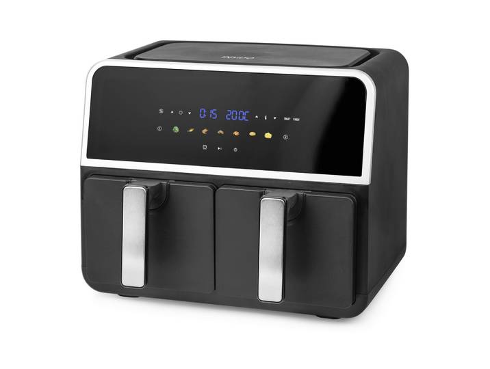 Heißluftfritteuse Juta Schwarz max. 1700 Watt