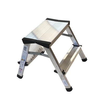 Vago-Tools Trittleiter Klappleiter Haushaltsleiter 2x2 Stufen