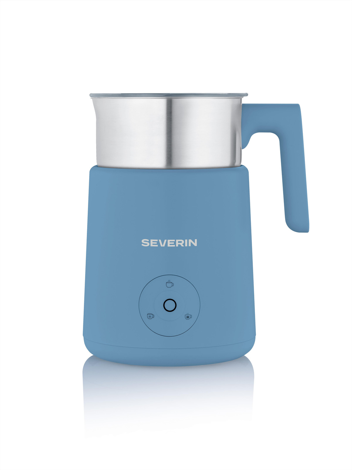 Severin inductie melkopschuimer SM 3596 met chocoladefunctie, blauw
