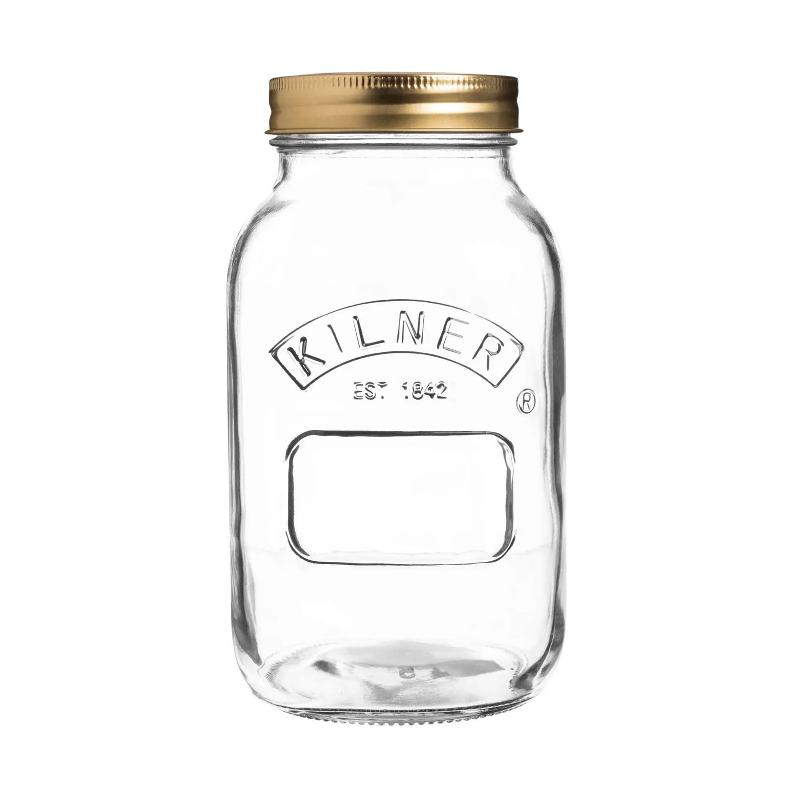 Kilner ronde weckpot Helder-goud 1 L