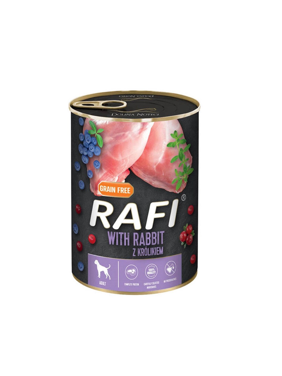 RAFI Kaninchen, Blaubeere & Cranberry 400g. Adult (EU)