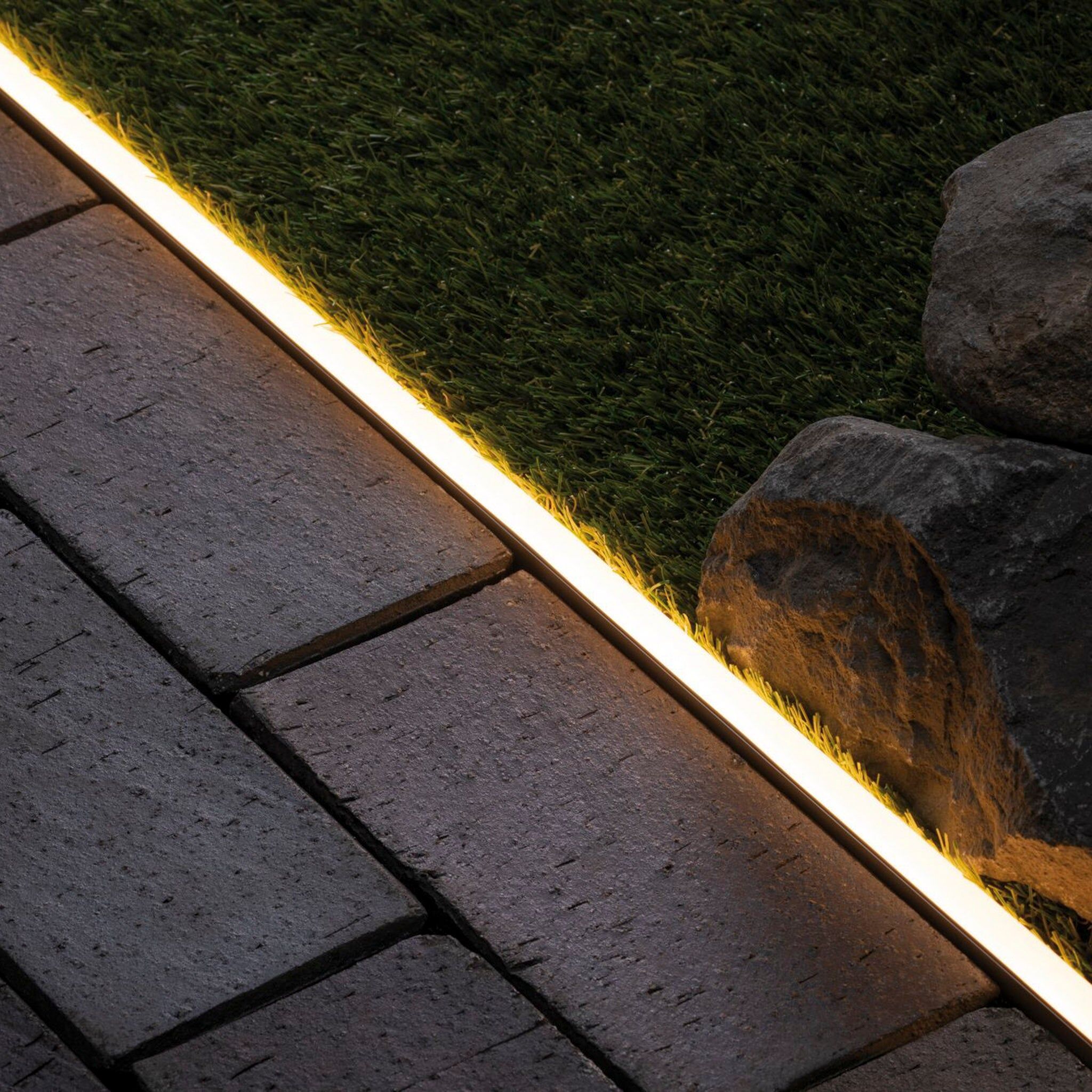 Paulmann - Plug & Shine Aluminium Profile for Neon LED Strip Light