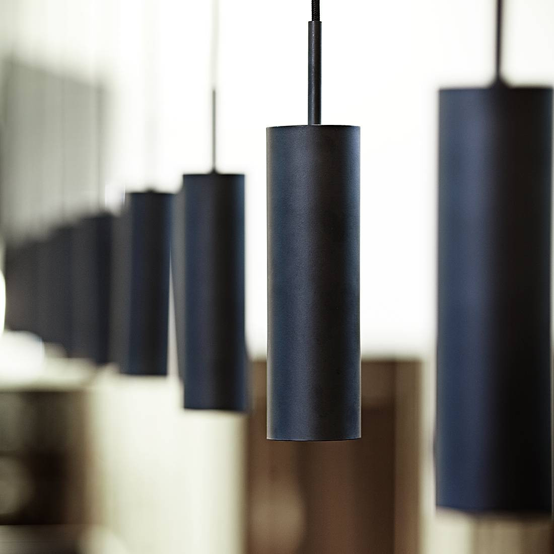 DFTP by Nordlux Moderne Hanglamp MIB Cilinder Metaal Beige of Zwart