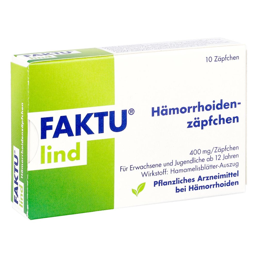 DR. KADE Pharmazeutische Fabrik GmbH Faktu Lind Hämorrhoidenzäpfchen 17836441