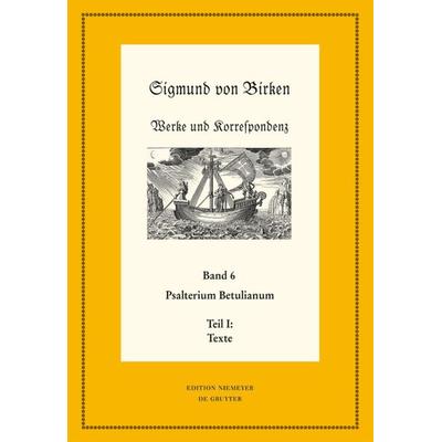 Psalterium Betulianum, Gebundene Ausgabe von , De Gruyter, 978-3-11-041600-8