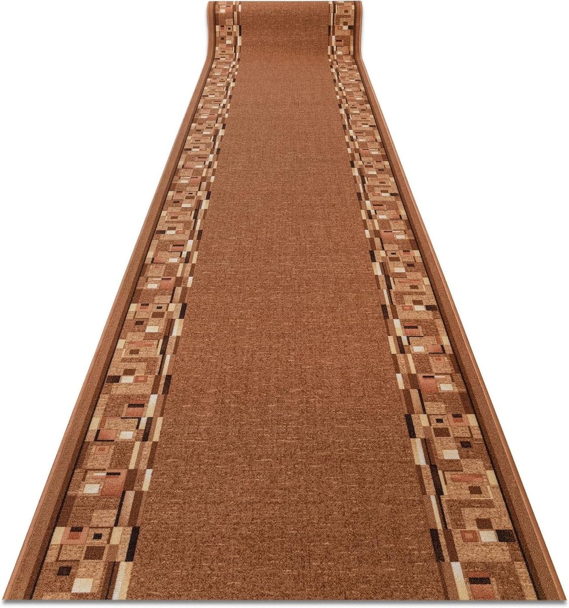 Loper Bombay Gangkleed Donkerbeige 100 x 150 cm