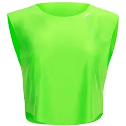 WINSHAPE Damen Functional Light Cropped Top AET115, Größe L in Grün Grün