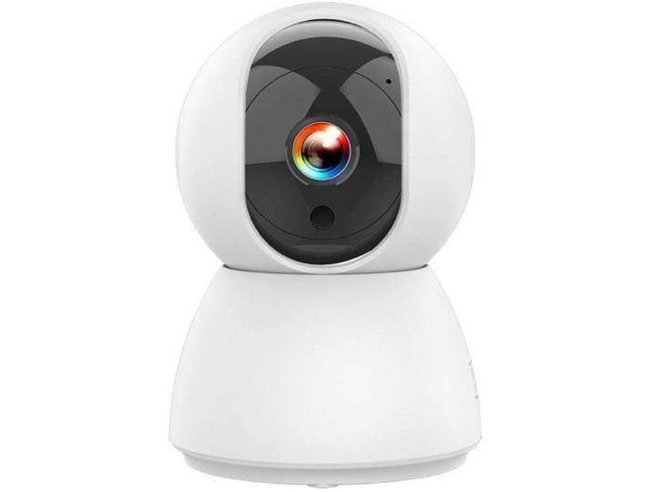 Caméra intérieure filaire - KYF - Rotative - Full HD - 4 MP - Motorisée - Sirène intégrée
