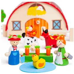 Bigjigs Toys Farm im Koffer / ab 3 Jahren