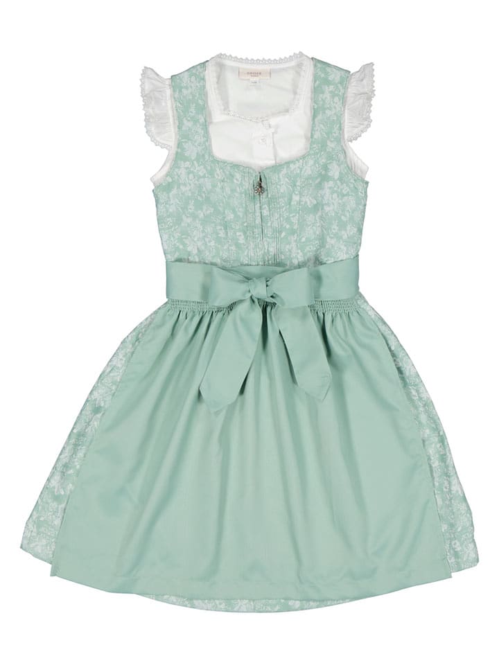 Turi Landhaus Dirndl in Türkis - 92