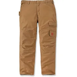 Carhartt FR Steel Multi-Norm Cargo, Workwear Hose - Hellbraun - W34/L30