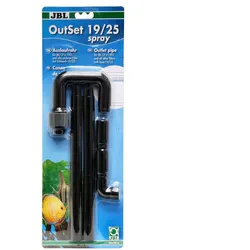 JBL OutSet spray - Wasserrücklauf-Set mit 2-teiligem Düsenstrahlrohr - 19/25
