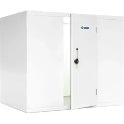 KBS Gastrotechnik KBS Tiefkühlzelle 2230 x 1430 x 2270 mm Stahlblech weiß Isolierung 100 mm