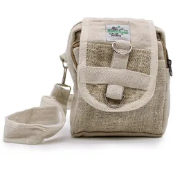Body-Cross Natural Hemp & Cotton Travel Bag
