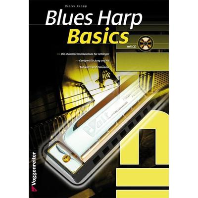 BLUES HARP BASICS, Set von Dieter Kropp, Voggenreiter, 978-3-8024-0684-3