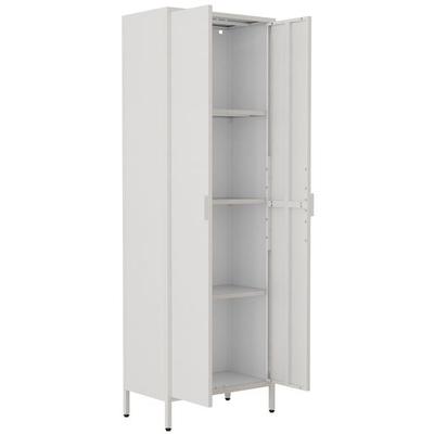 Stahl Schrank Büroschrank Dielenschrank Flokas XL