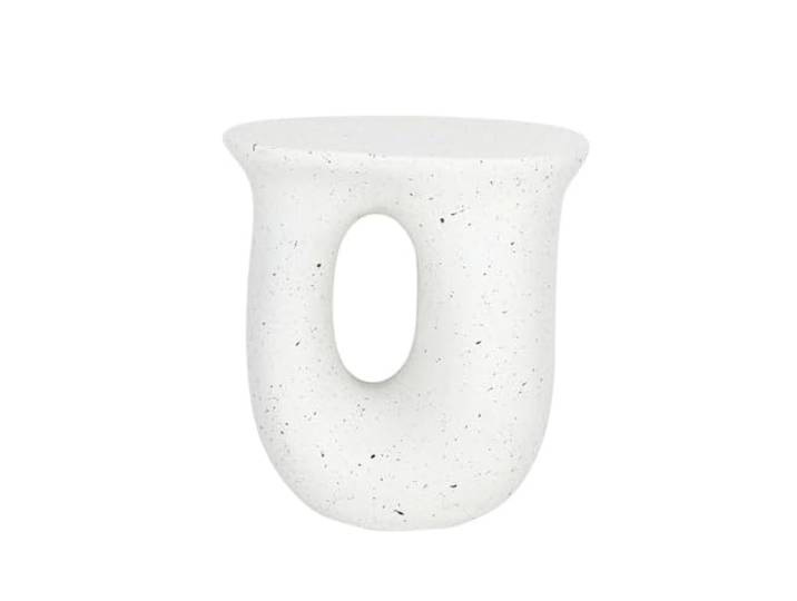 9bbhfJw4R Couchtisch im Landhausstil U-förmiger geometrischer Dekotisch aus Beton for den Innen- und Außenbereich