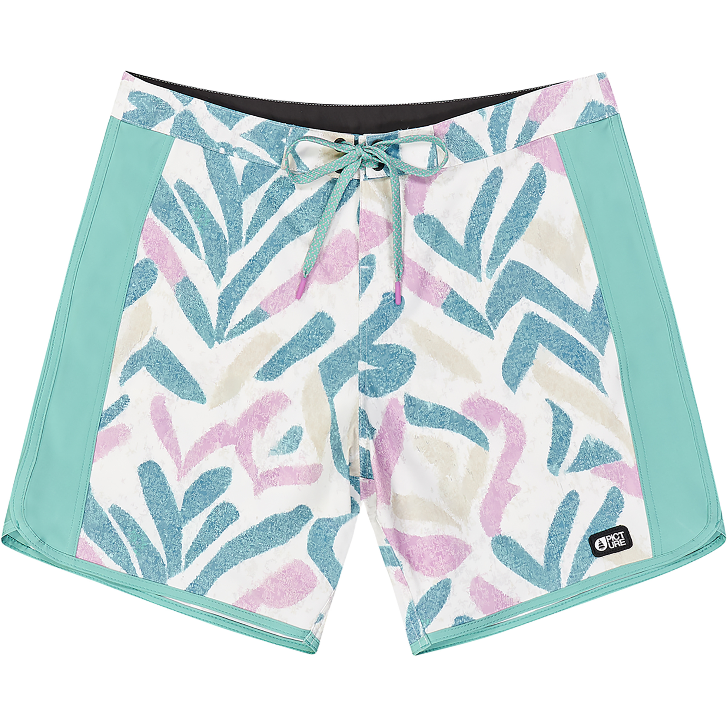Picture Andy 17 Printed Badehose Herren Badeshorts tuerkis Größe M Lifestyle Elastisch