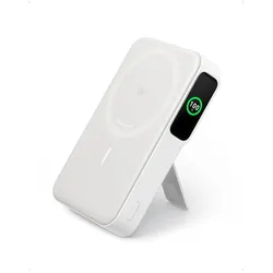Anker Nano MagGo (10000 mAh, 27 W, 37 Wh), Powerbank, Weiss