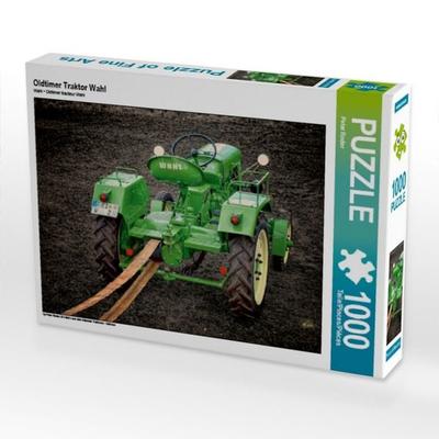 CALVENDO Puzzle Oldtimer Traktor Wahl 1000 Teile Puzzle quer | 1000 Teile Lege-Größe 64 × 48 cm Foto-Puzzle für glückliche Stunden