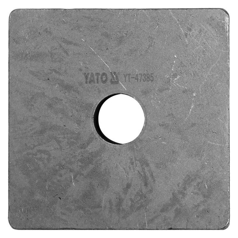 Yato UBIJAK DO ZAGĘSZCZANIA GRUNTU HEX 150x150mm DŁUGOŚĆ 400mm (150 mm) (YT-47385)