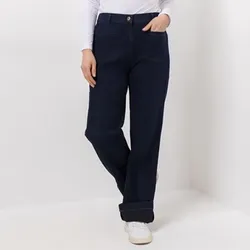 RAPHAELA BY BRAX Jeans Peggy Flared Slim-Fit weites Bein Swarovski Elemente