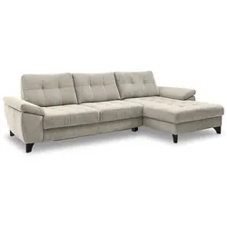 ComfortPlan Ecksofa Imst Cord Beige