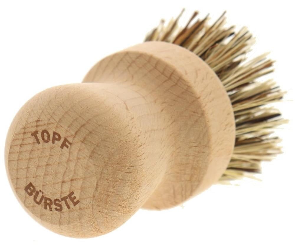 Potborstel met natuurlijke haren - 8 cm