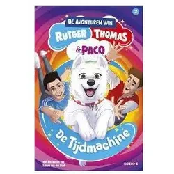 Harlekijn Rutger, Thomas en Paco, de tijdmachine. 8+