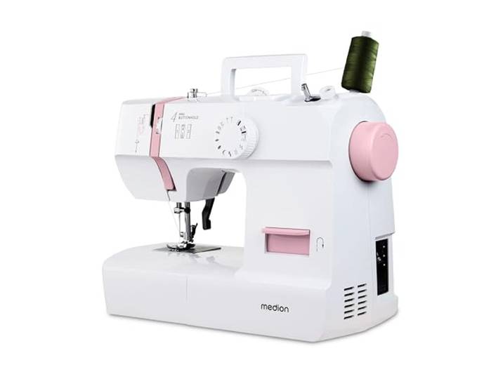 MEDION Naaimachine SM70, 70 W, 12 steekpatronen, Roze