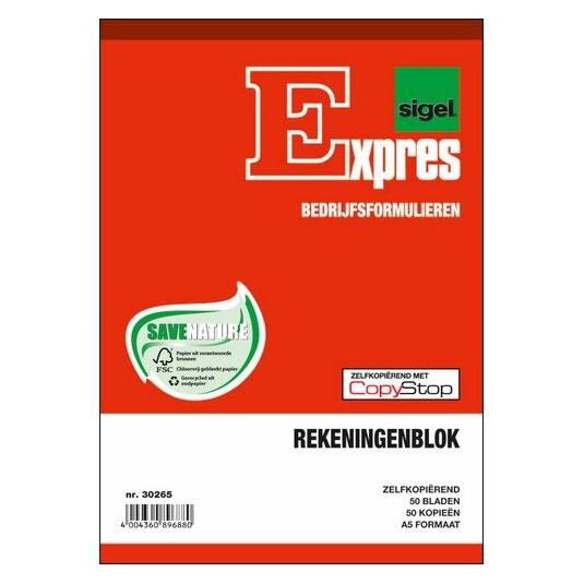 0 Formularbuch Sigel Rechnungsblock A5 210 (2032702)