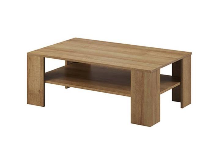 Feldmann-Wohnen Couchtisch Sky (Sky, Couchtisch mit Ablagefäche), 103cm Eiche Riviera