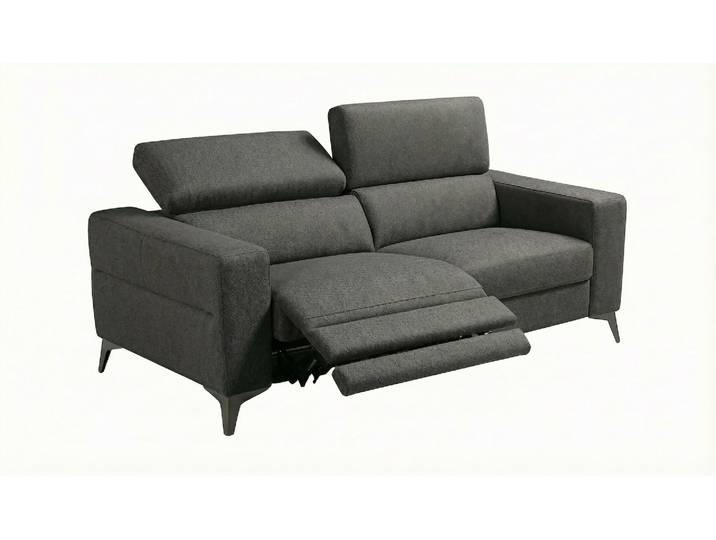 Designer Couch LONATO Stoff 2-Sitzer Designersofa Moderne Stoffcouch