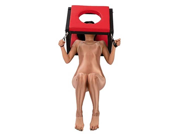 Domina Sexstuhl Sklaventrainer Folterstuhl Sexspielzeug BDSM Folter Handschellen Bondage Fetisch SM Stuhl Sex Couch Handschellen Bondage Porno Fit Paare Bestrafung Fesseln Cosplay