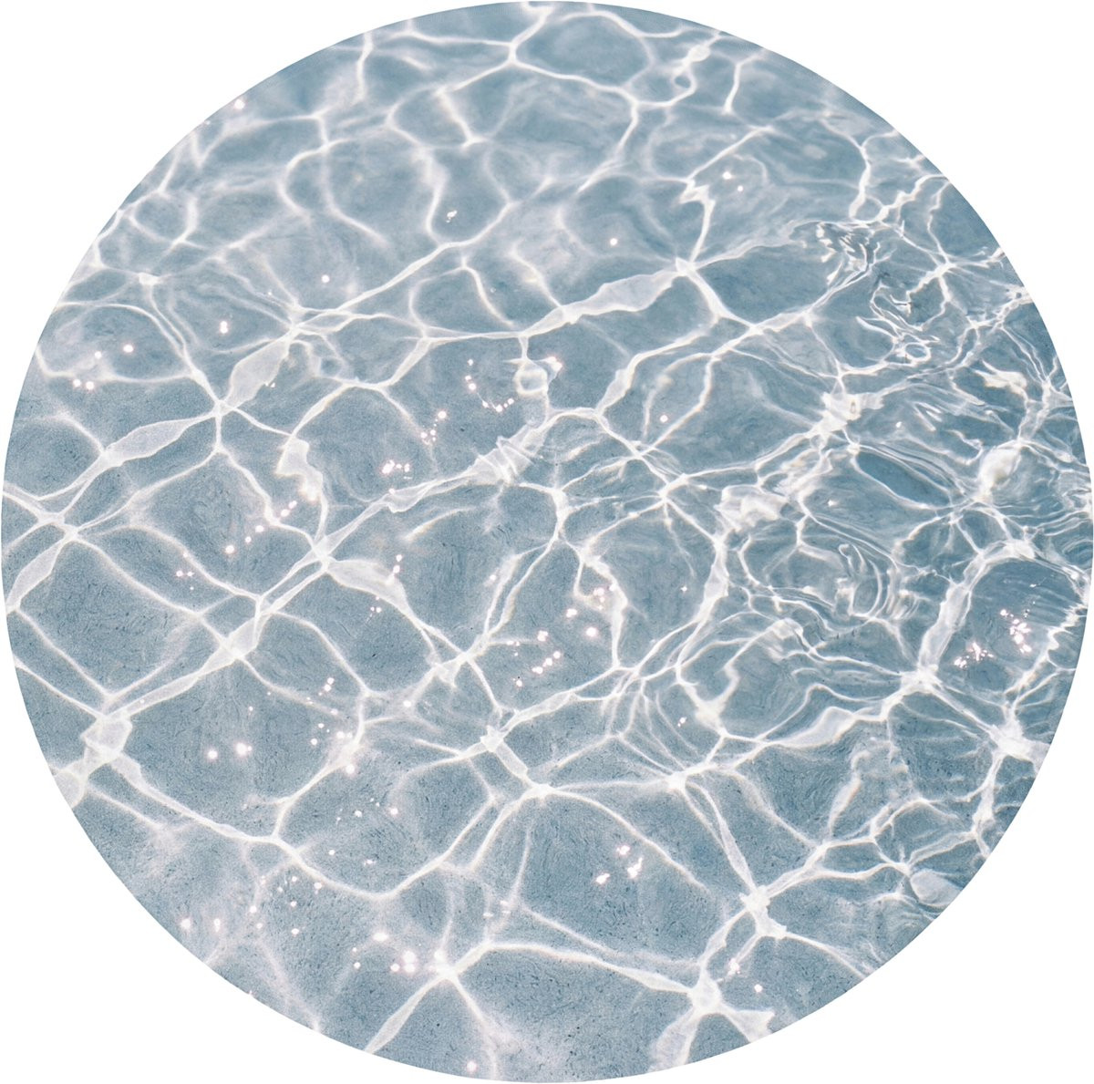 OnlyWow Ronde badmat - Antislip - 70 x 70 cm