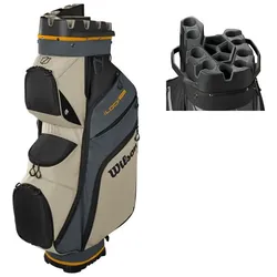 Wilson Staff I-Lock Dry 3.0 Cart Bag braun/beige