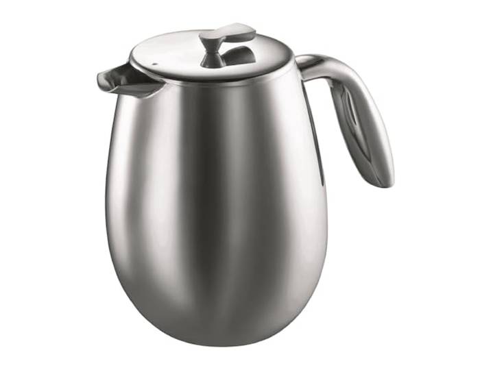 Bodum columbia Kaffeebereiter (Doppelwandig, Edelstahl, Spülmaschinengeeignet, 1,5 liters) glänzend