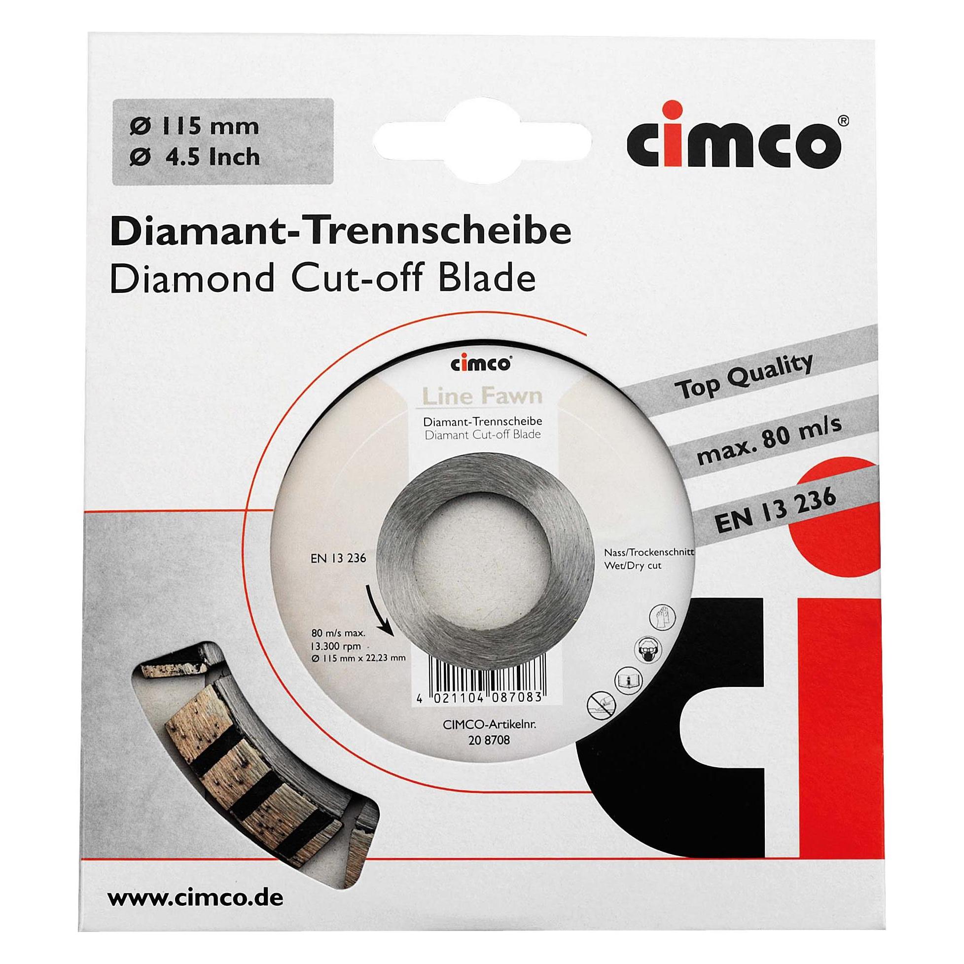 Cimco Diamanttrennscheibe (208712)