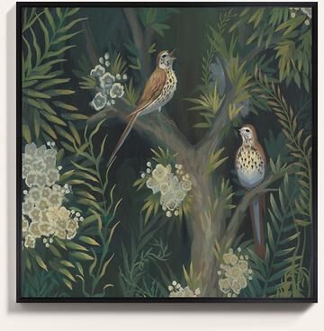 "Early Bird Art - 38"" x 38"" - Ballard Designs"