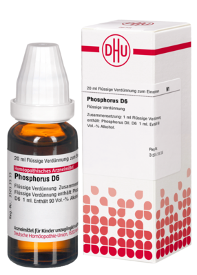 DHU-Arzneimittel GmbH & Co. KG PHOSPHORUS D 6 Dilution 20 ml 01781695