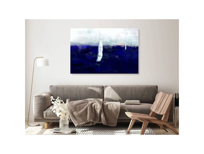 Tableau déco Maritime Memory Lin Bleu 60 x 40cm