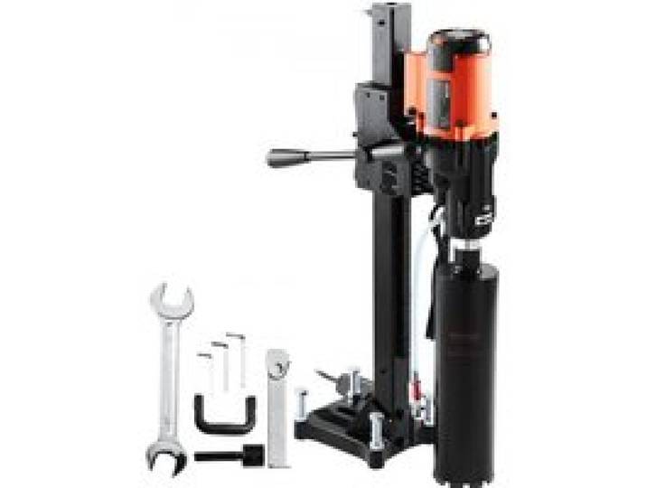 VEVOR Diamant Bohranlage 3200 W Diamantkernbohrmaschine Kernbohrgerät 0-750 U/min Kernbohrmaschine Nass- und Trockenbohren, 20 cm Magnetbohrmaschine Geeignet zum Bohren von Stahlbeton, Marmor usw.